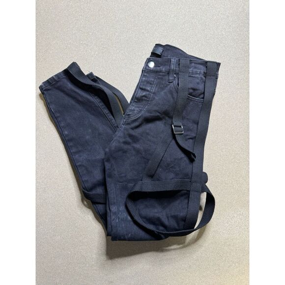 Amiri  REAR Black straped‎  Jeans Size 32 Authentic Retail $1500 - Picture 2 of 12